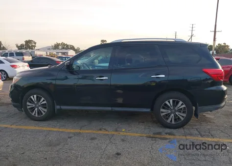 2017 Nissan Pathfinder S z USA, uszkodzony, nr VIN 5N1DR2MNXHC607750